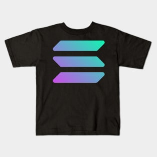 Solana (SOL) Logo Crypto Kids T-Shirt